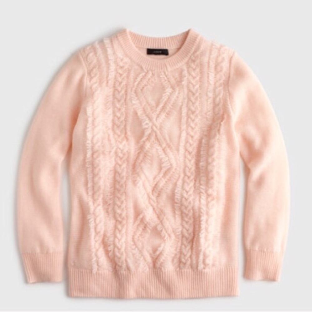 J. Crew | Pink merino wool sweater - Picture 1 of 3